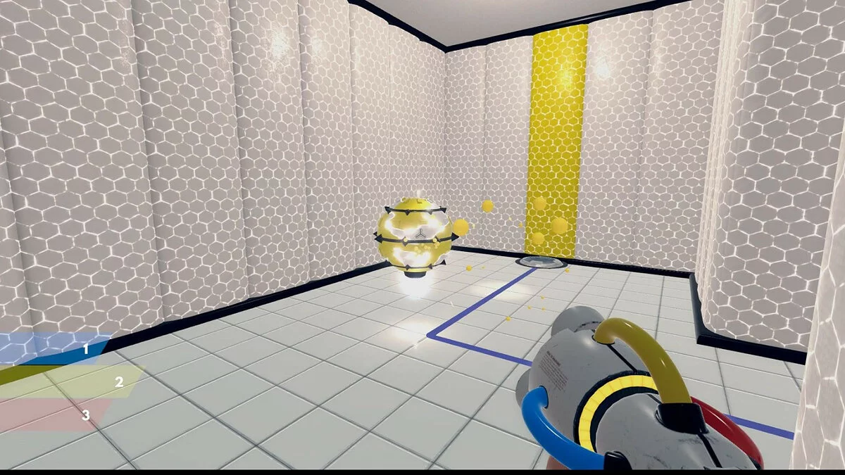 Скриншоты из ChromaGun