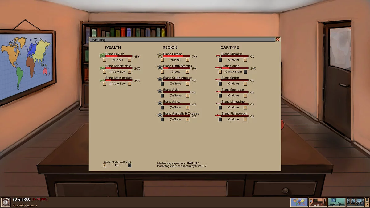 Скриншоты из Automobile Tycoon