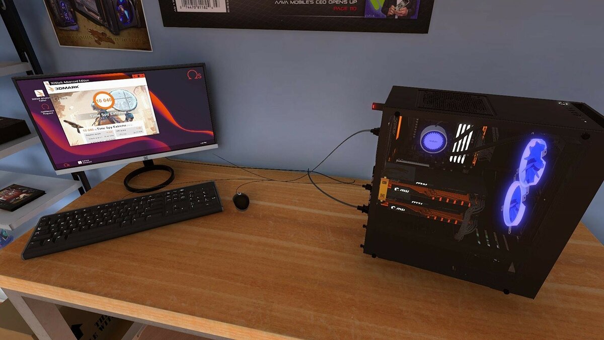 PC Building Simulator тормозит. Низкий FPS