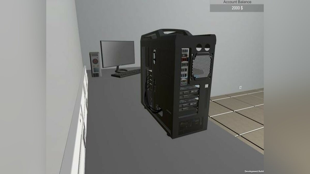 PC Building Simulator черный экран