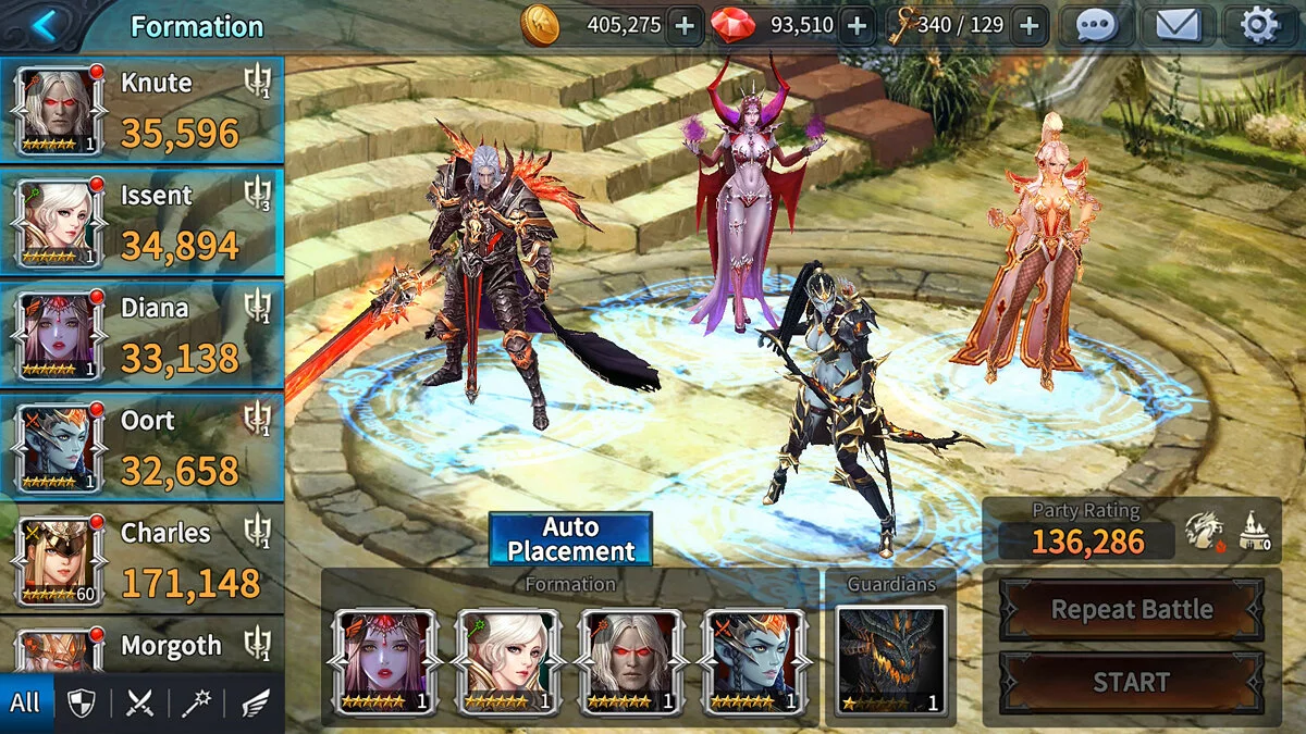 Скриншоты из Soul of Heroes: Empire Wars