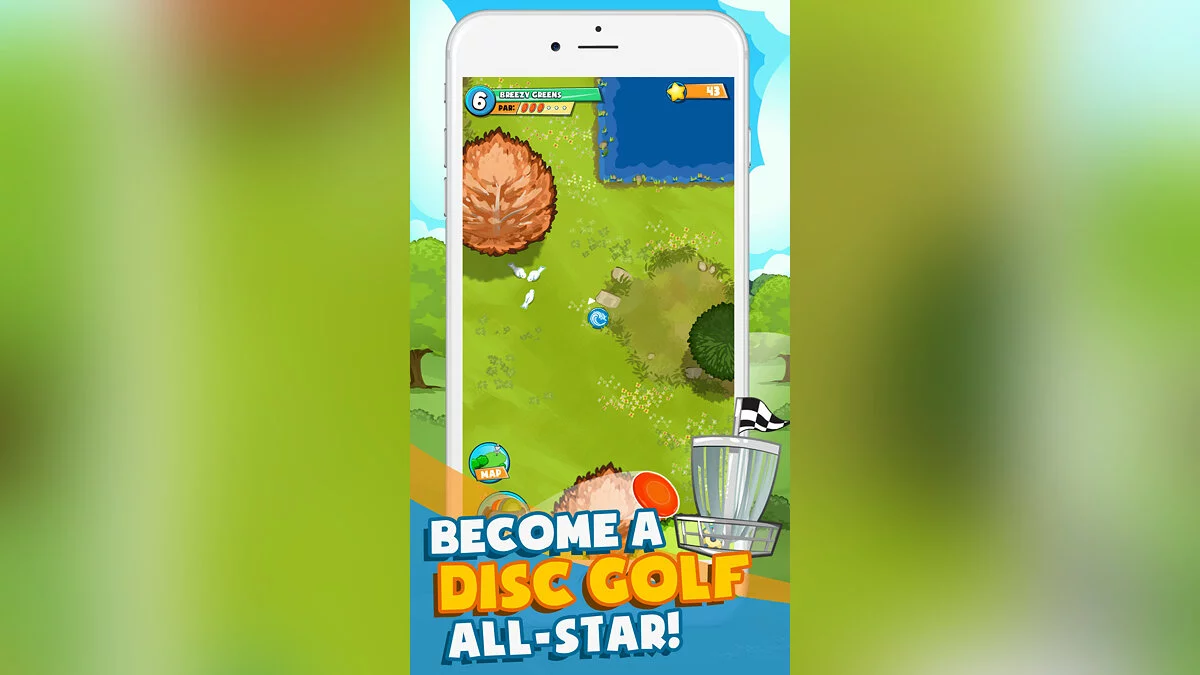Скриншоты из Disc Golf To Go