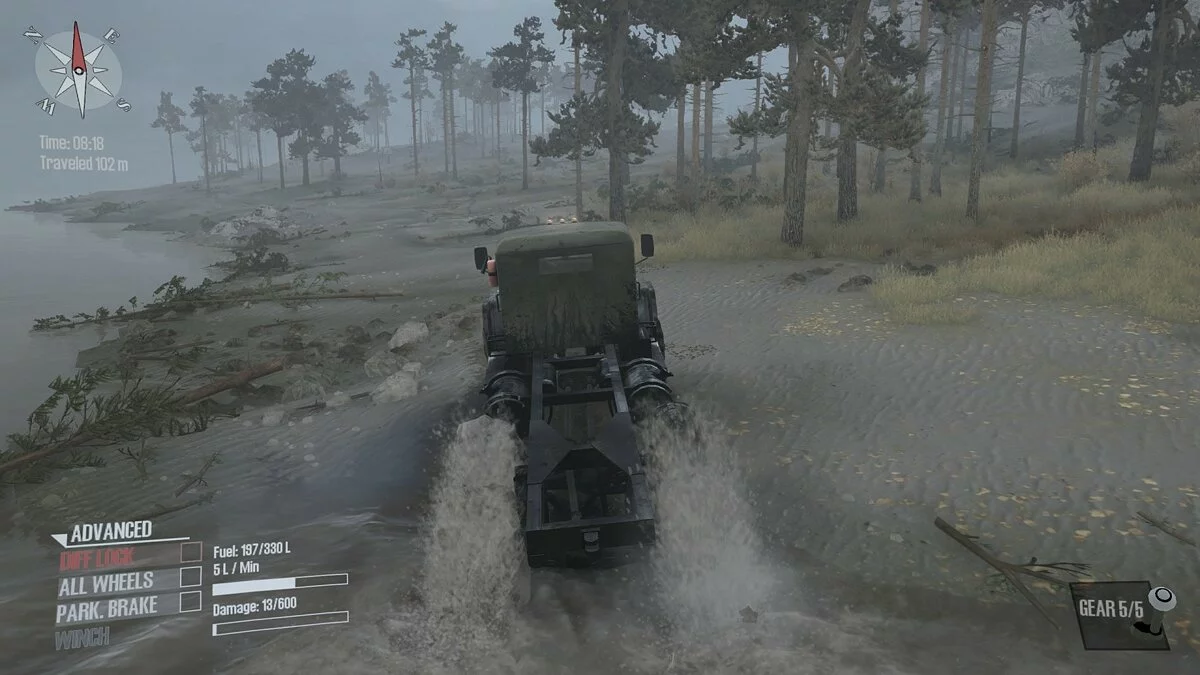 Скриншоты из Spintires: MudRunner