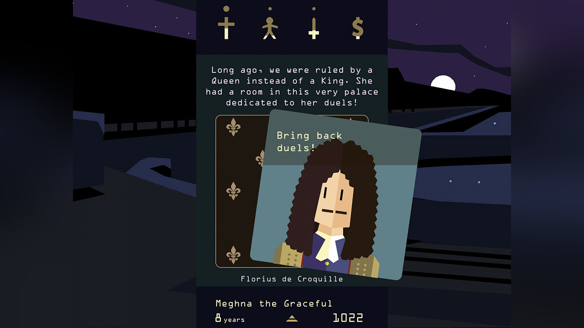 Reigns: Her Majesty - что это за игра, трейлер, системные требования,  отзывы и оценки, цены и скидки, гайды и прохождение, похожие игры