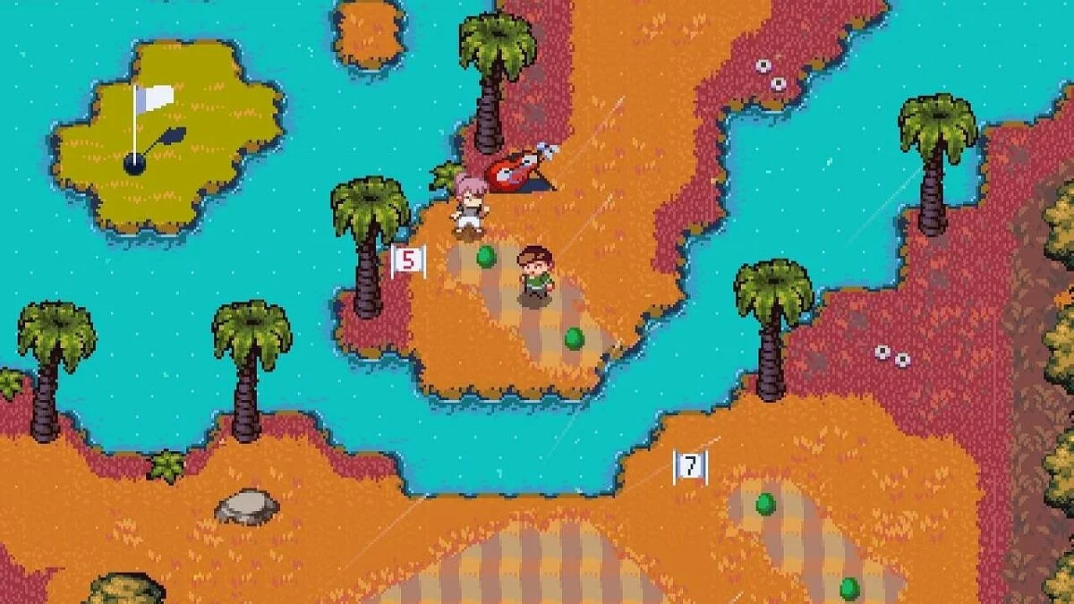 Скриншоты из Golf Story
