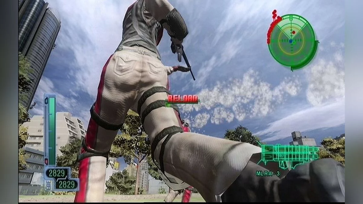 Скриншоты из Earth Defense Force 2017