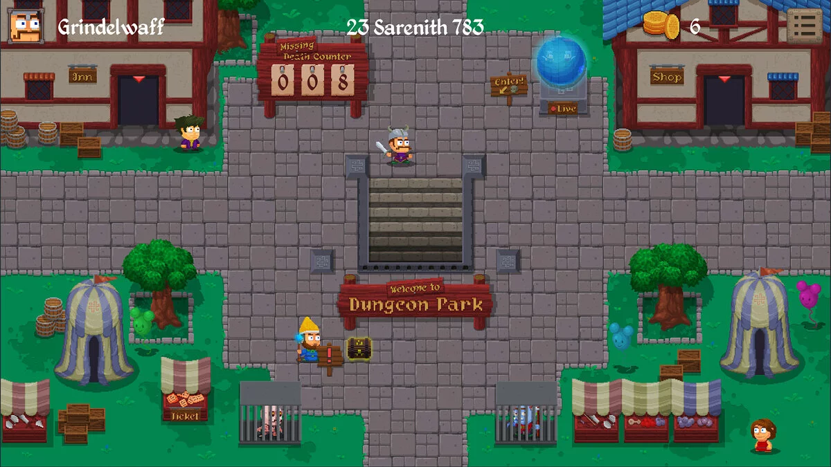 Скриншоты из Dungeon Park Heroes