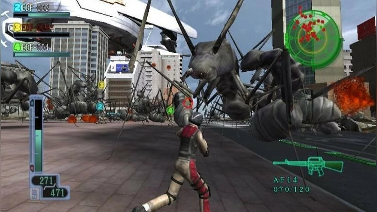 Скриншоты из Earth Defense Force 3: Portable