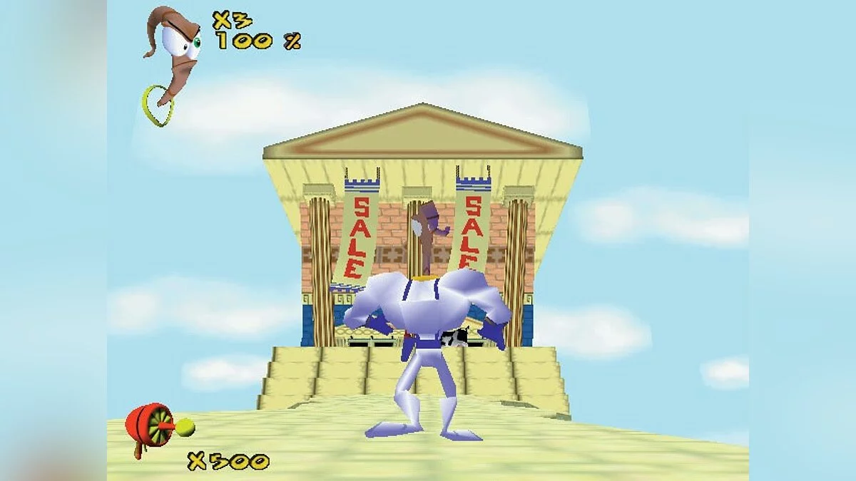 Скриншоты из Earthworm Jim 3D