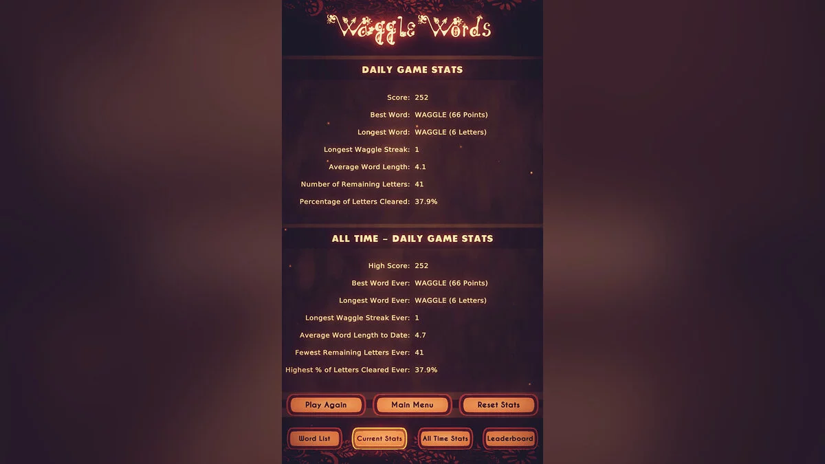 Скриншоты из Waggle Words