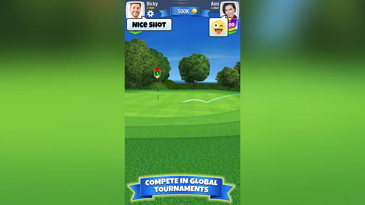 Скриншоты из Golf Clash