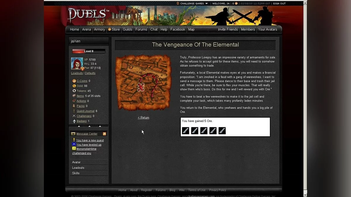 Скриншоты из Duels