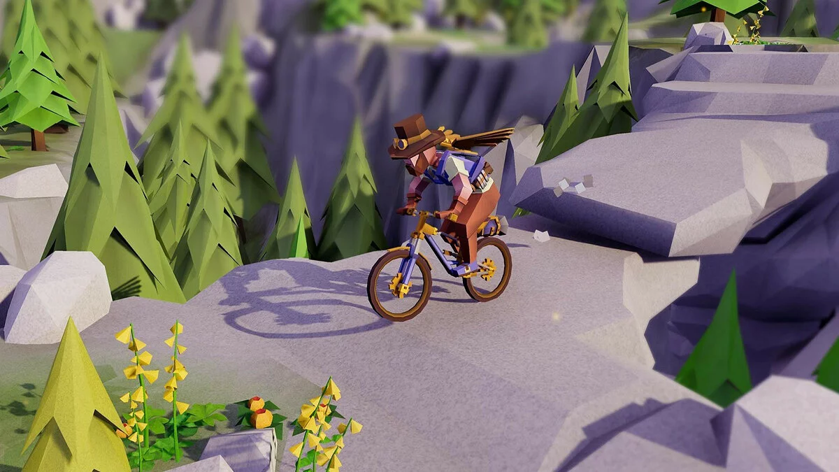 Скриншоты из Lonely Mountains: Downhill