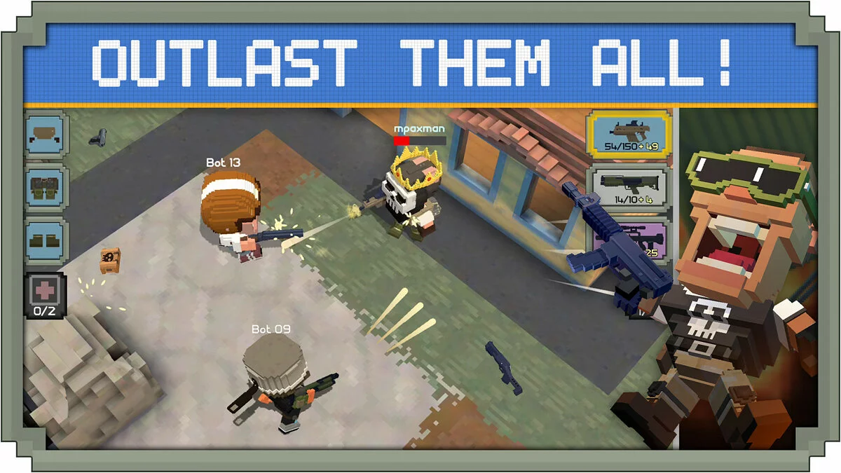 Скриншоты из Guns Royale: Blocky Battlegrounds