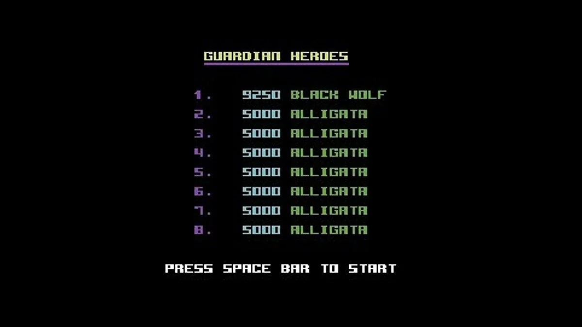 Скриншоты из Guardian (1984)