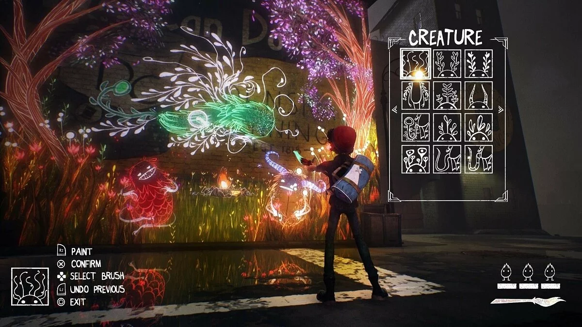 Скриншоты из Concrete Genie