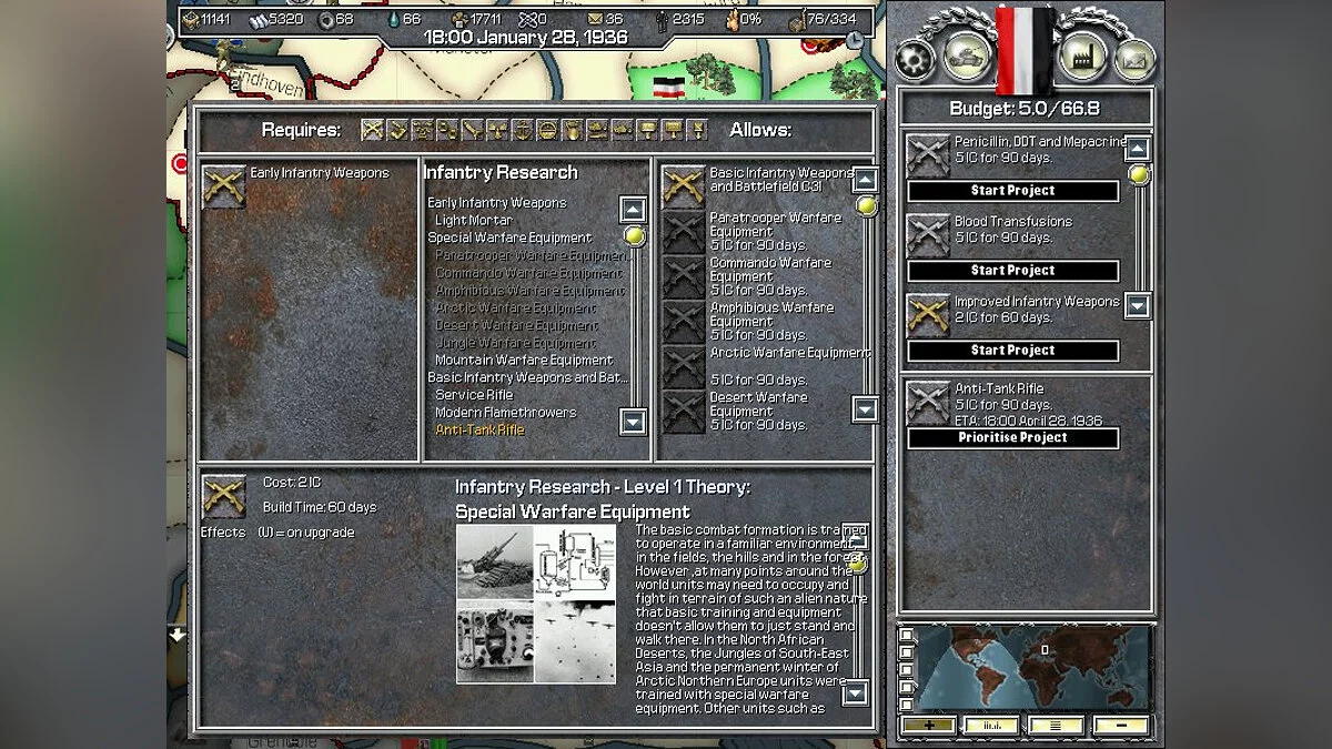 Скриншоты из Hearts of Iron