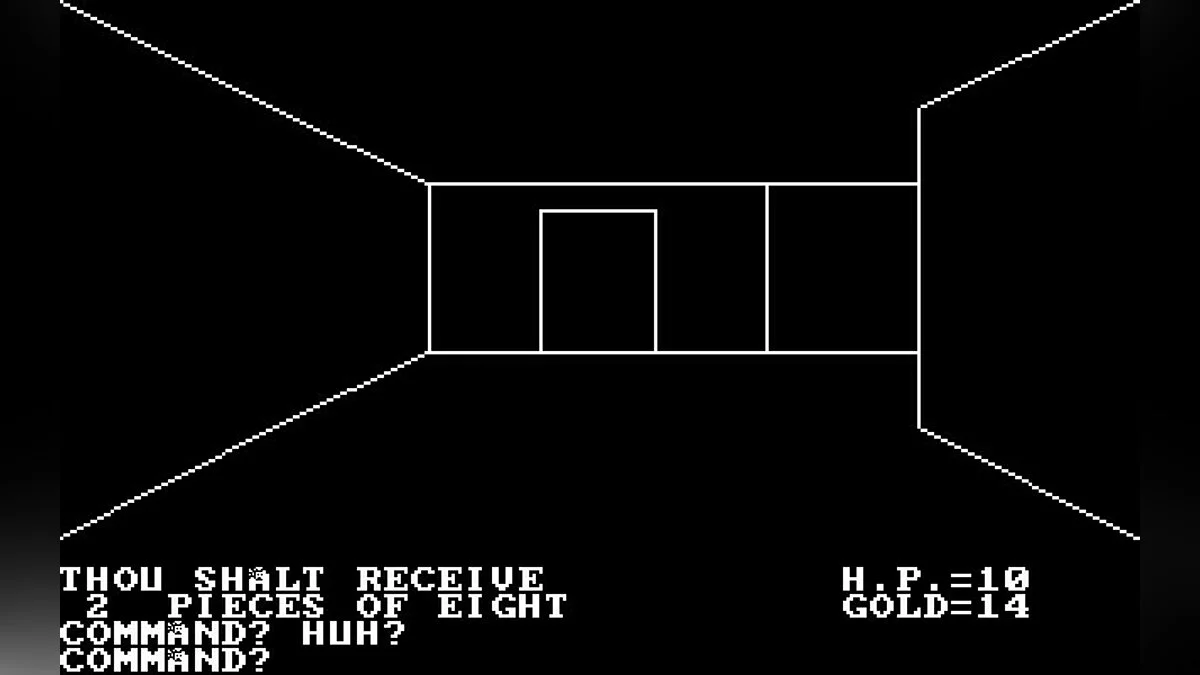 Скриншоты из Akalabeth: World of Doom