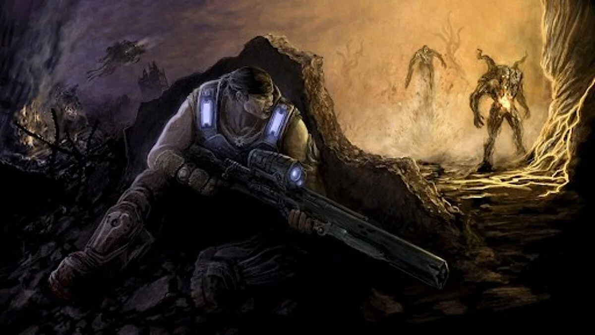 Арт из Gears of War 3