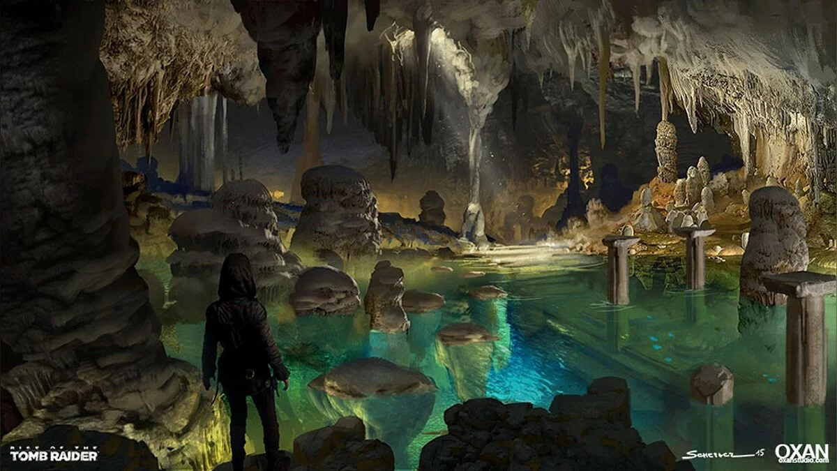 Арт из Rise of the Tomb Raider