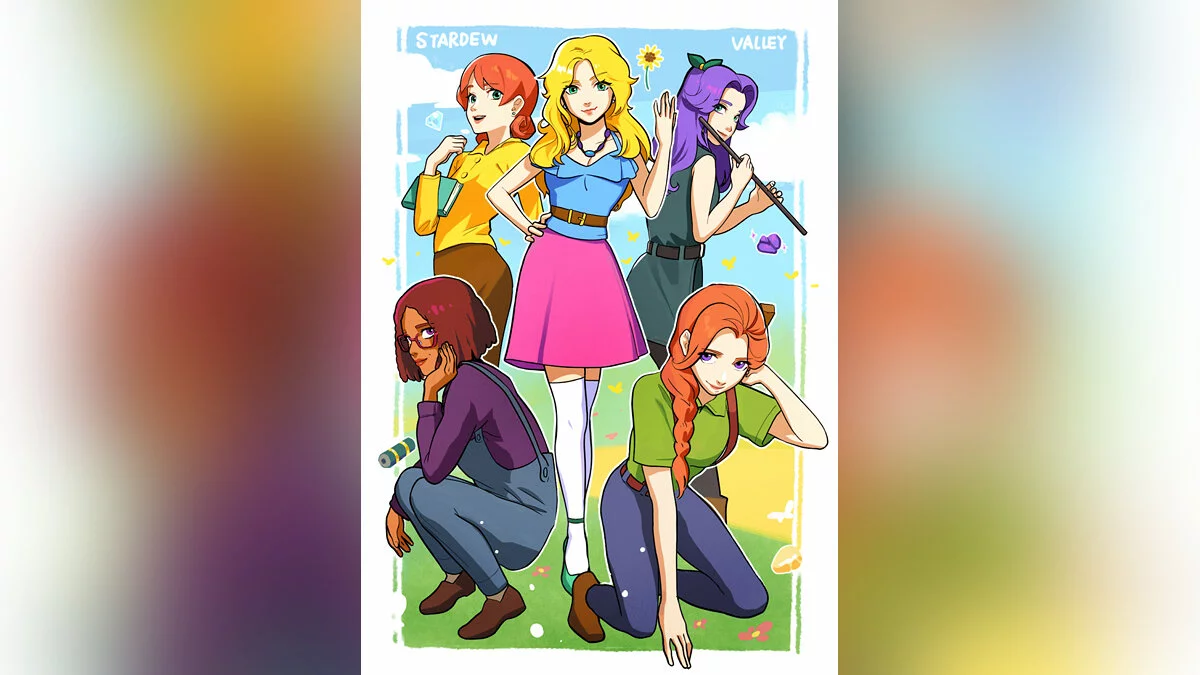 Арт из Stardew Valley