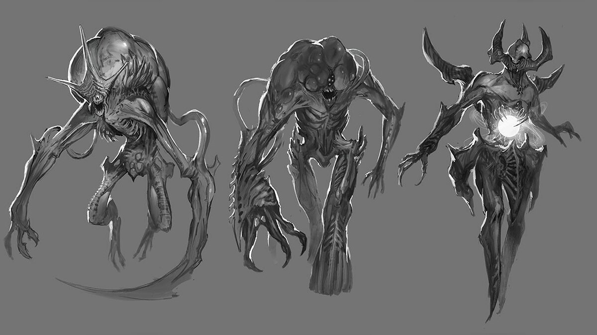 Doom 2016 концепт арт