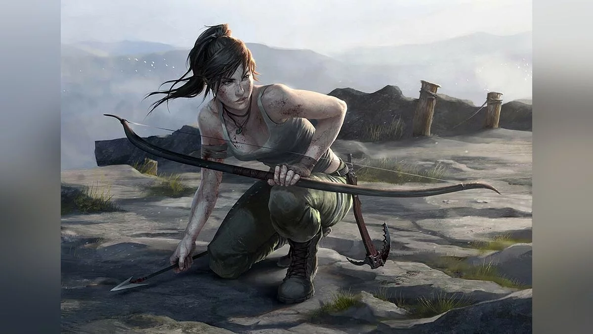 Арт из Tomb Raider