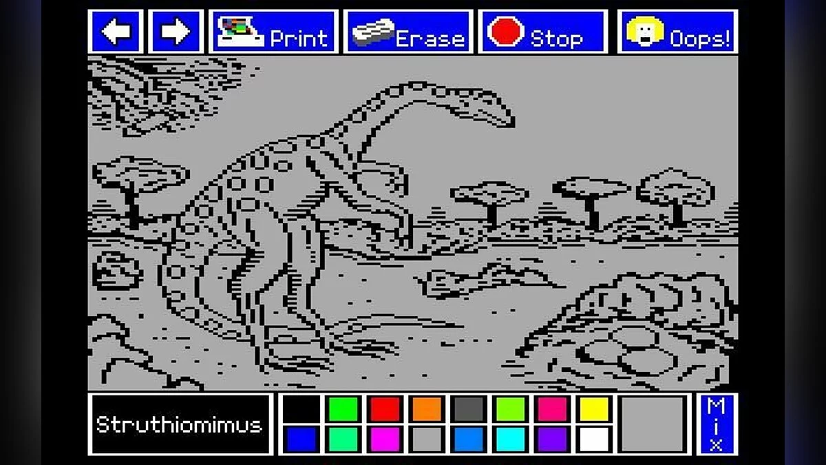 Скриншоты из Electric Crayon Deluxe: Dinosaurs Are Forever
