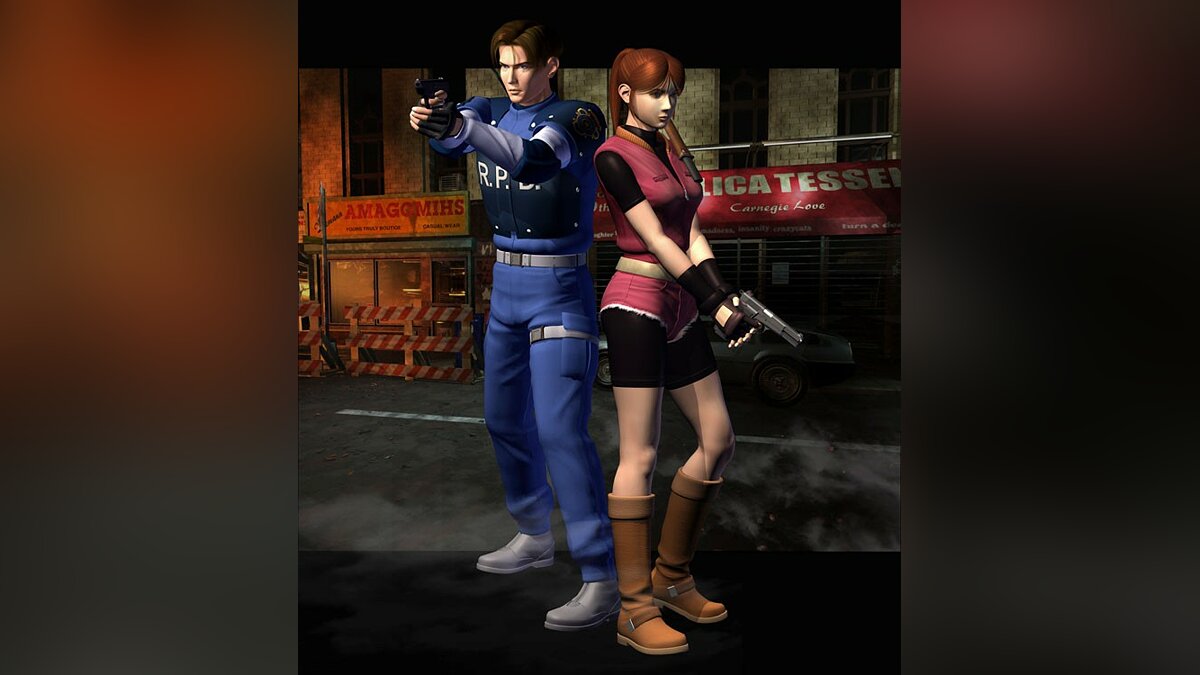 Арт Resident Evil 2 (1998) (RE2) - всего 40 артов из игры