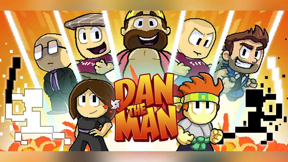 Арт из Dan the Man
