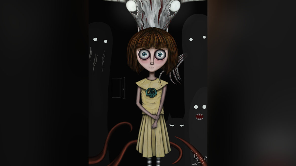 Арт Fran Bow - всего 15 артов из игры