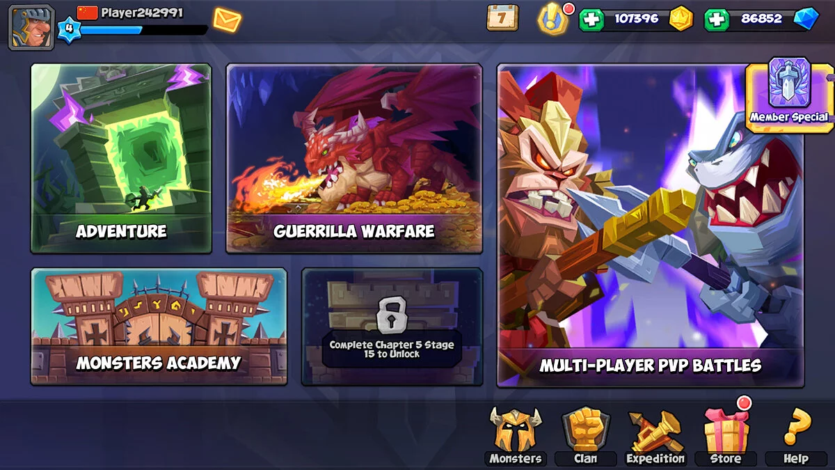 Скриншоты из Tactical Monsters Rumble Arena