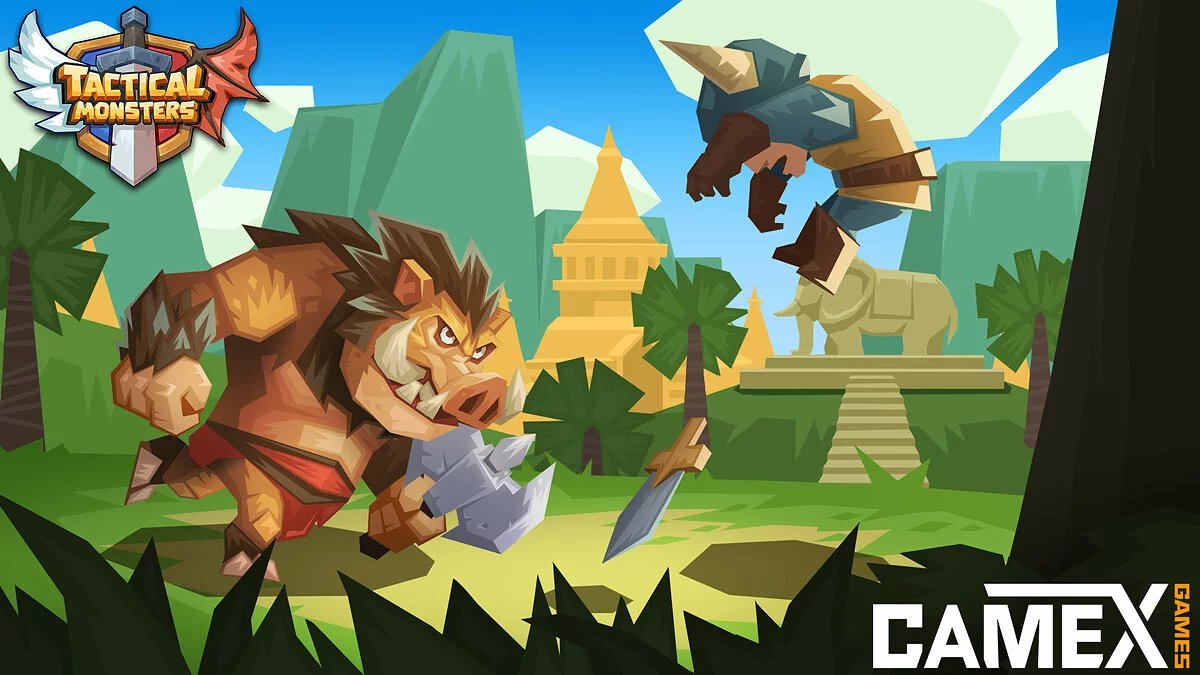Арт из Tactical Monsters Rumble Arena