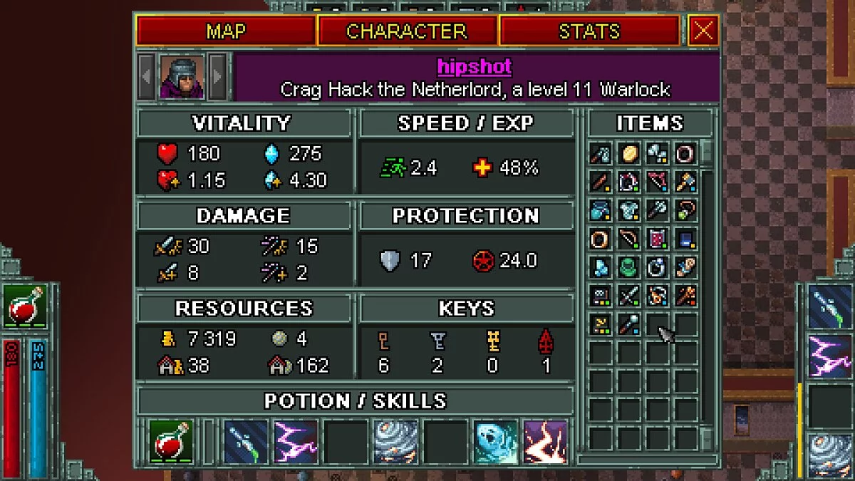 Скриншоты из Heroes of Hammerwatch