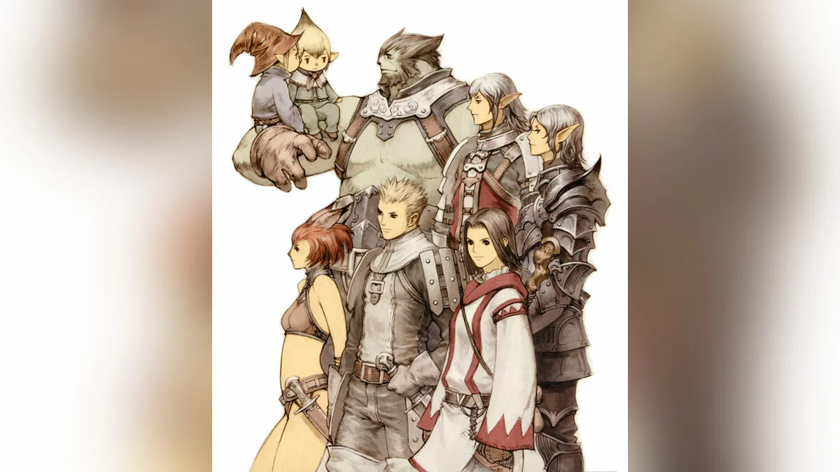 Арт из Final Fantasy XI