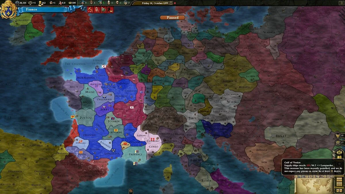 Скриншоты из Europa Universalis 3: Divine Wind