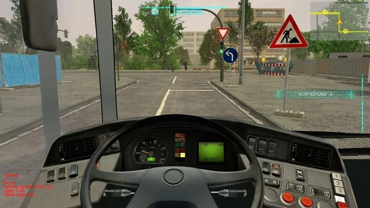 Скриншоты из European Bus Simulator