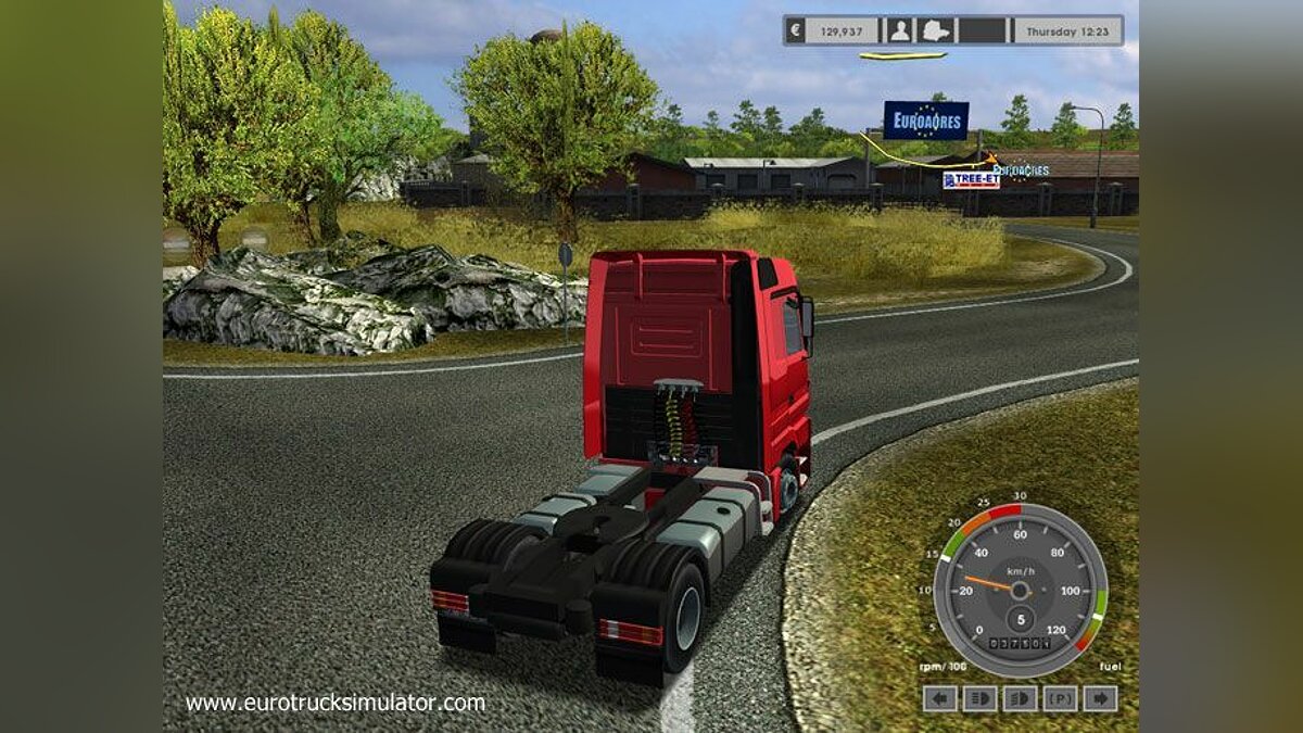 Скриншоты Euro Truck Simulator - всего 69 картинок из игры