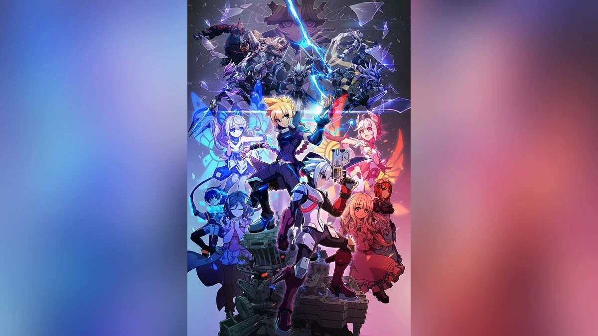 Арт из Azure Striker Gunvolt 2