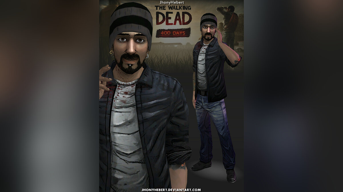 Арт Walking Dead: 400 Days - всего 6 артов из игры