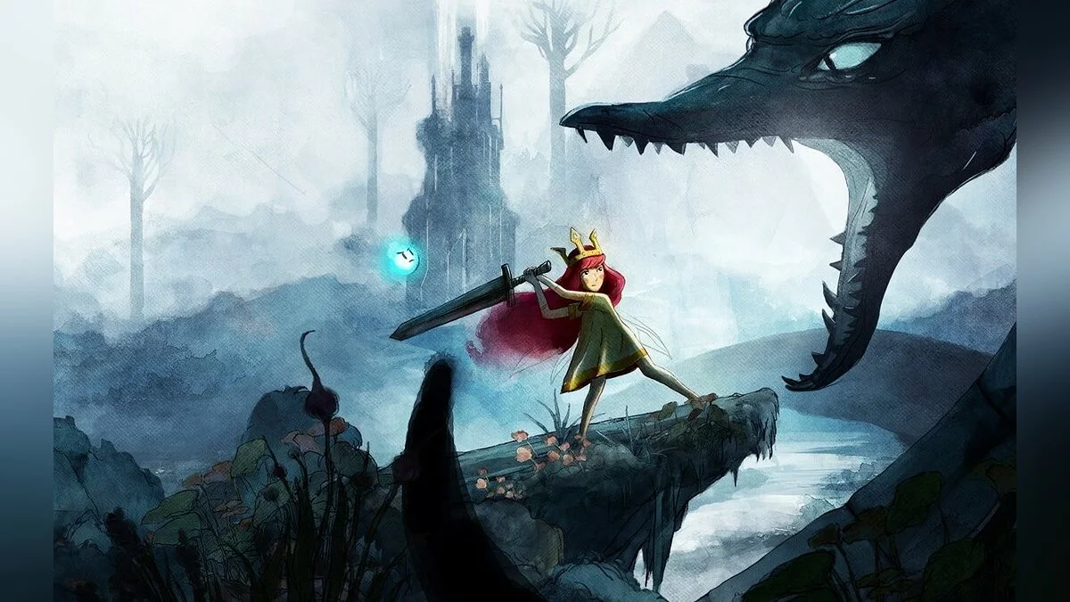 Арт из Child of Light