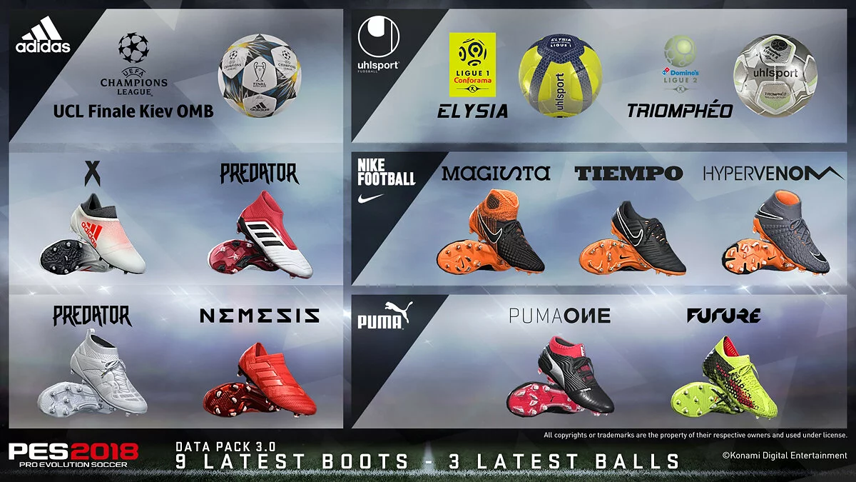 Арт из PES 2018 PRO EVOLUTION SOCCER