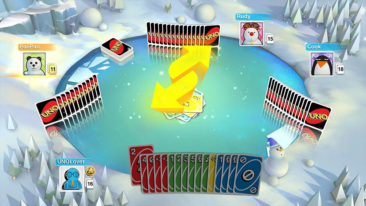 Скриншоты из UNO