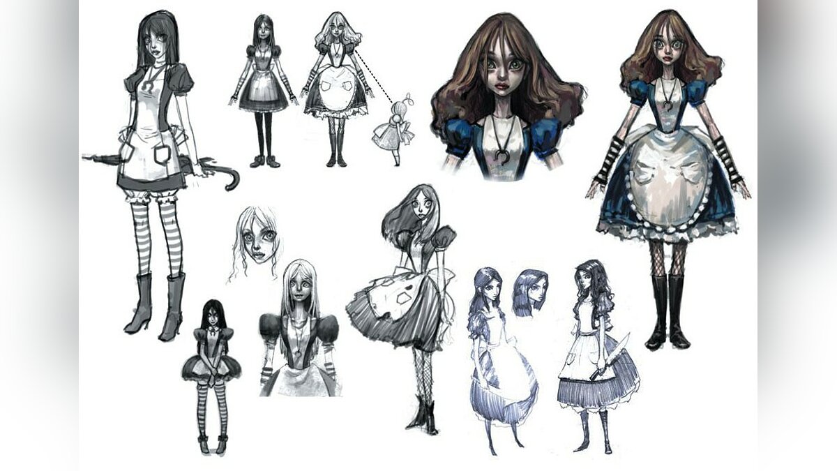 Alice Madness Returns концепт арты