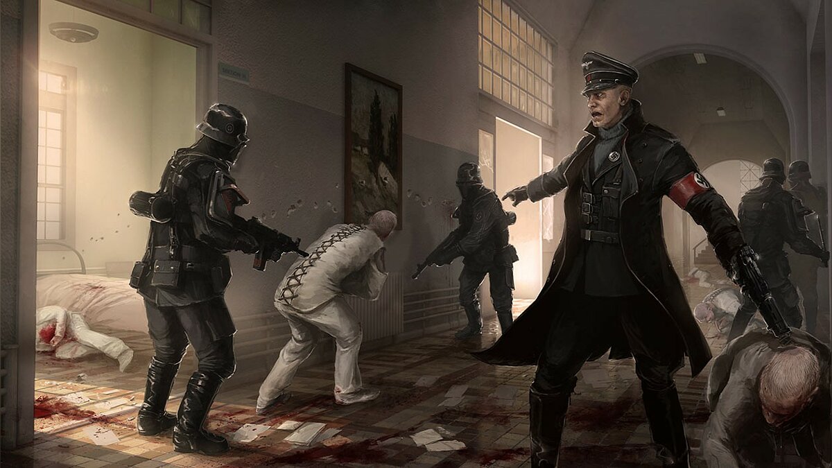 Wolfenstein the new order картинки из игры