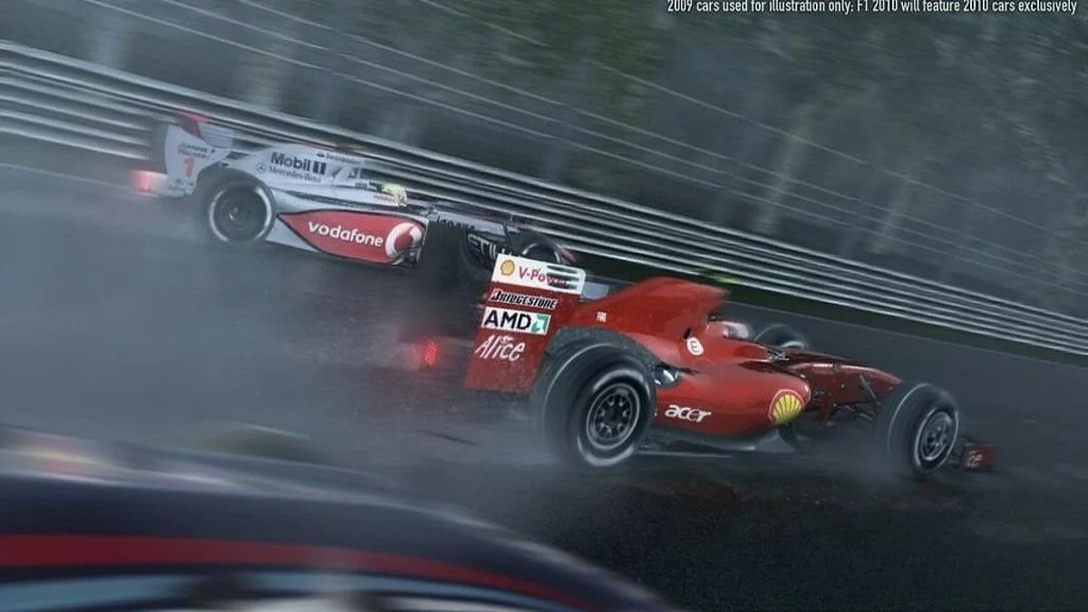 Скриншоты из F1 2010