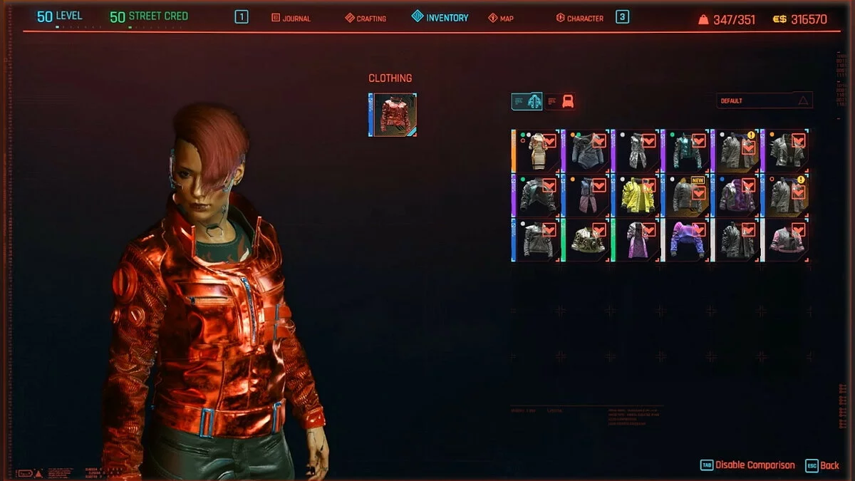 Скриншоты из Cyberpunk 2077 / Картинка 395