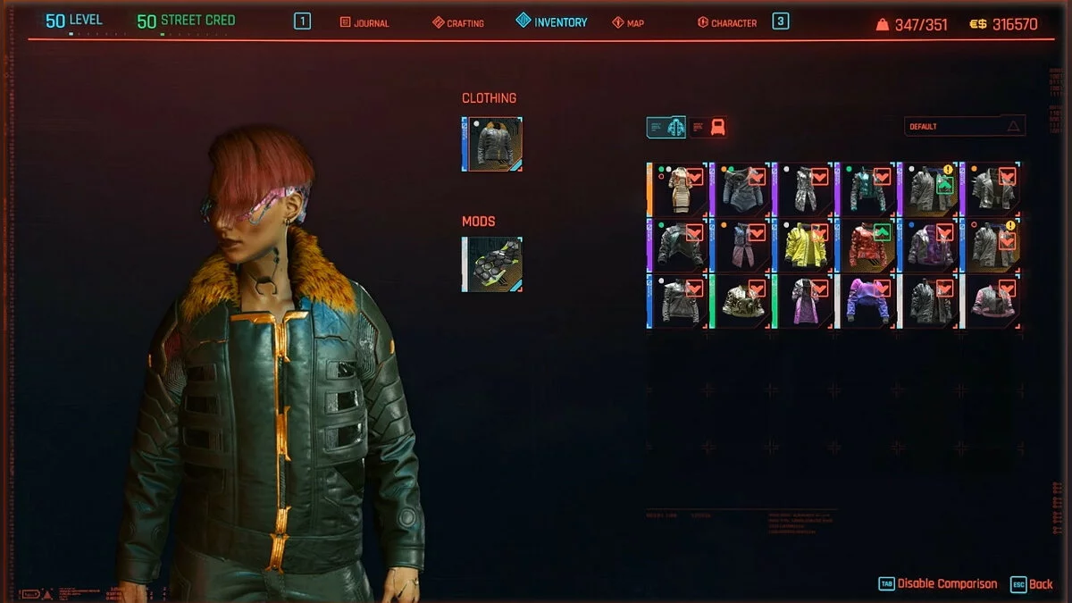 Скриншоты из Cyberpunk 2077 / Картинка 398