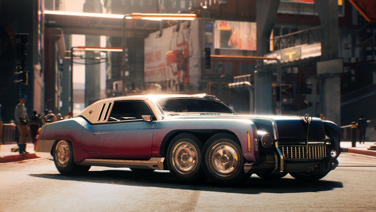 Cyberpunk 2077 Bugatti