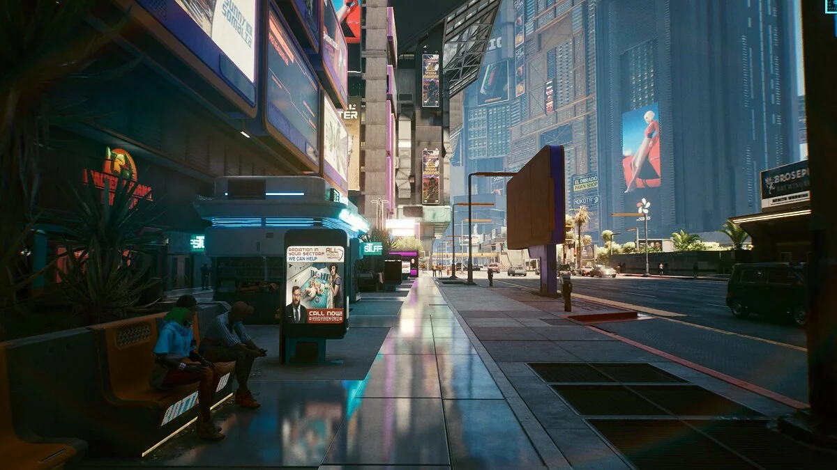 Скриншоты из Cyberpunk 2077 / Картинка 354